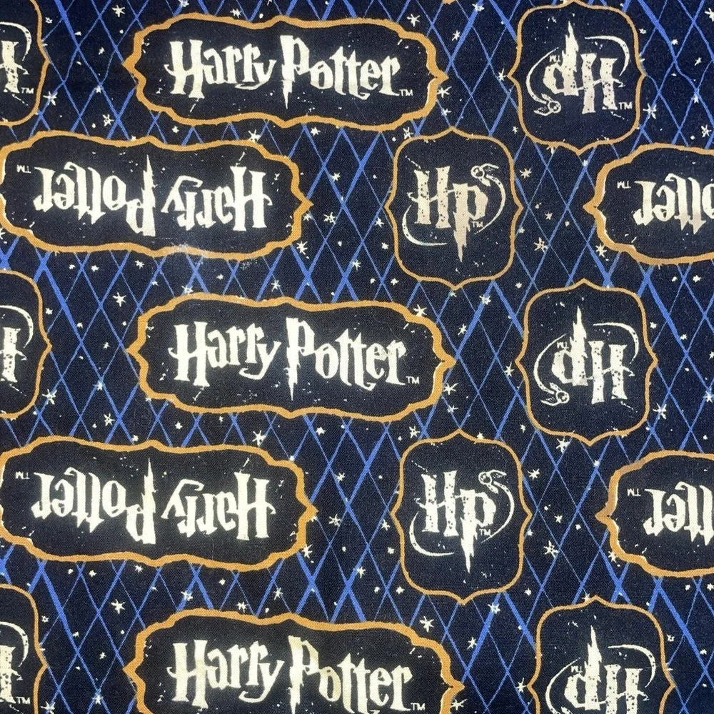 Harry Potter HP Logo 100% Cotton‎ Fabric 42